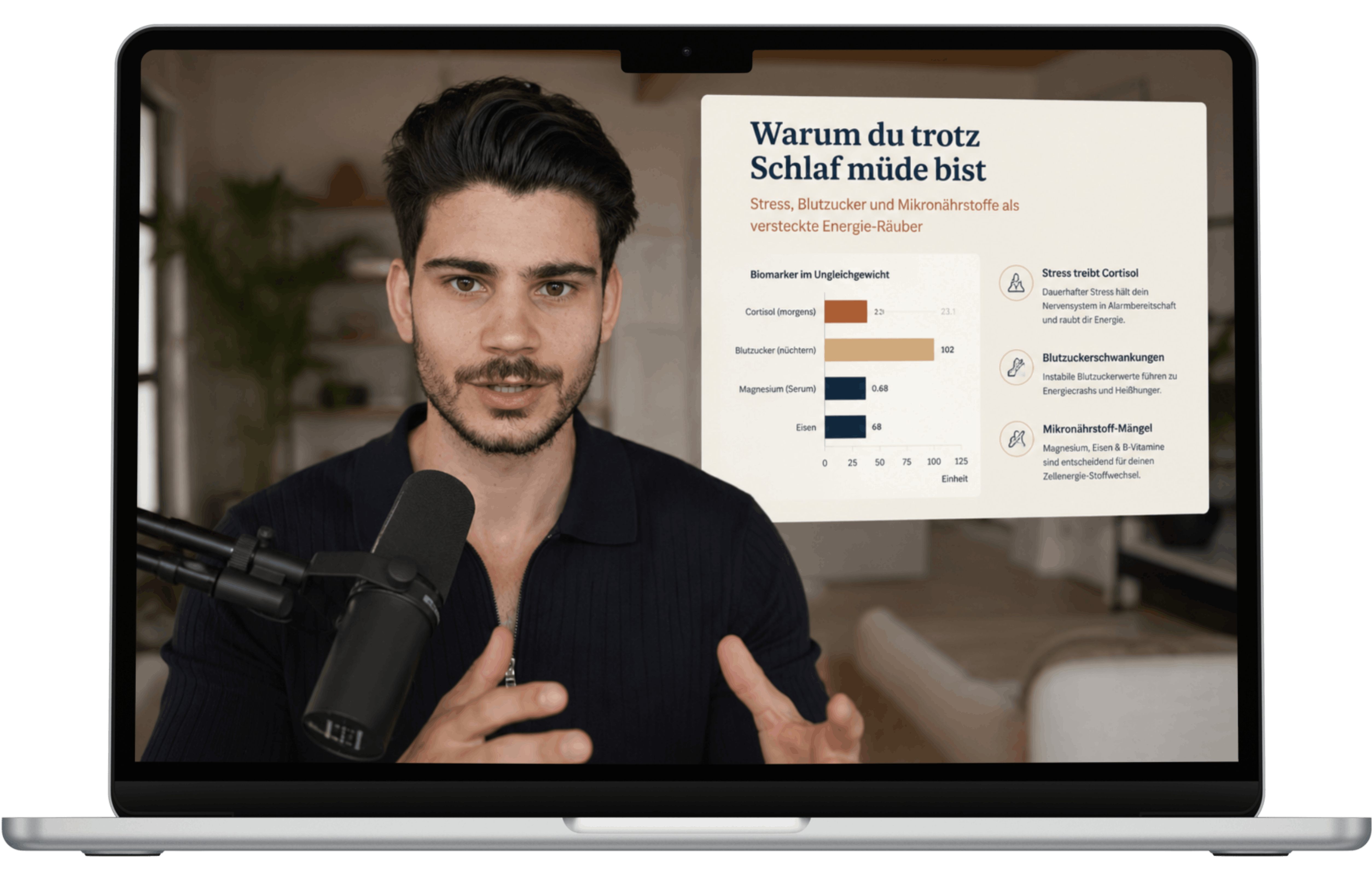 Vorschau des Peak Performance Protocol Videokurses auf einem Laptop